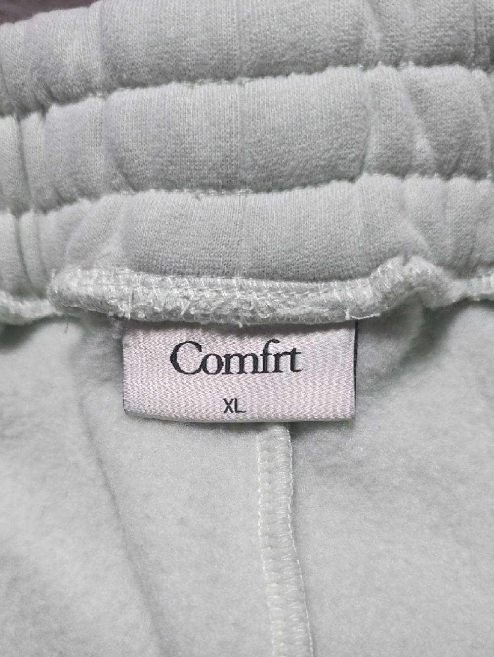 Comfrt Unisex Pastel Collection Jogger Pants Sz XL Mint Green *NWOT - Picture 4 of 10